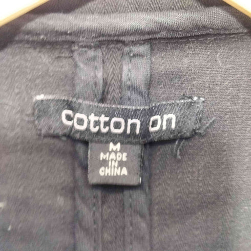 COTTON ON Y2K ハトメ スタンドカラー ジャケット メンズ import:M