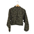 ザラ ZARA フラワーパターン クロップド ブラウス レディース import:S
