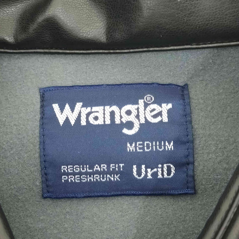 ラングラー Wrangler SHIRTS JACKET フェイクレザー メンズ JPN:M