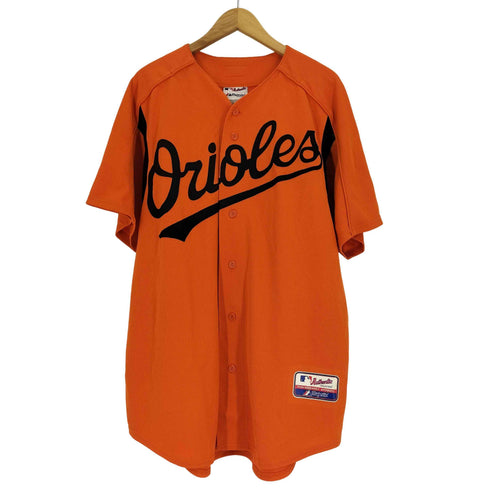マジェスティック MAJESTIC 00S MLB ベースボール ロゴ プリント ゲームシャツ ユニフォーム メンズ import:L