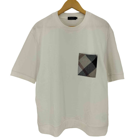 ブラックレーベルクレストブリッジ BLACK LABEL CRESTBRIDGE メランジチェックポケットスウェットT メンズ import:L