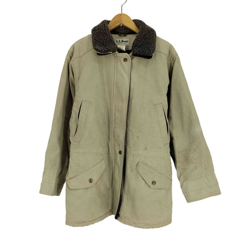 エルエルビーン L.L.Bean 70-80S USA製 2重襟 裏地ボア ダック地 カバーオール ハンティング ジャケット ユニセックス メンズ import:S