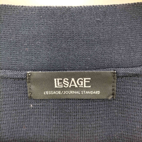 ジャーナルスタンダードレサージュ JOURNAL STANDARD Lessage ミラノリブVネックカーディガン レディース