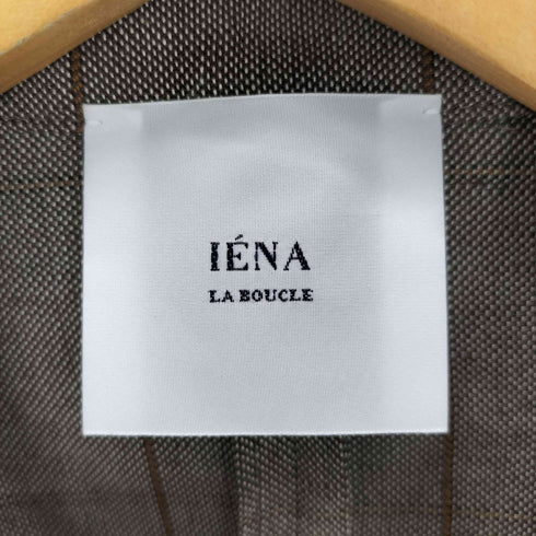 イエナラブークル IENA LA BOUCLE リネンレーヨンウィンドペンジャケット レディース