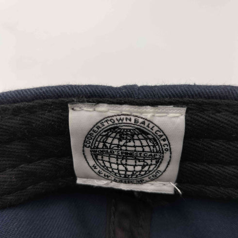 クーパーズタウン COOPERSTOWN NY BALL CAP ニューヨーク・ブラックヤンキース ウォッシュドチノクロス ベースボールキャップ メンズ