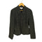 LUCIANO TEMPESTA MADE IN USA 格子チェックレーヨンシャツジャケット 両フラップポケット レディース 14
