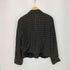 LUCIANO TEMPESTA MADE IN USA 格子チェックレーヨンシャツジャケット 両フラップポケット レディース 14