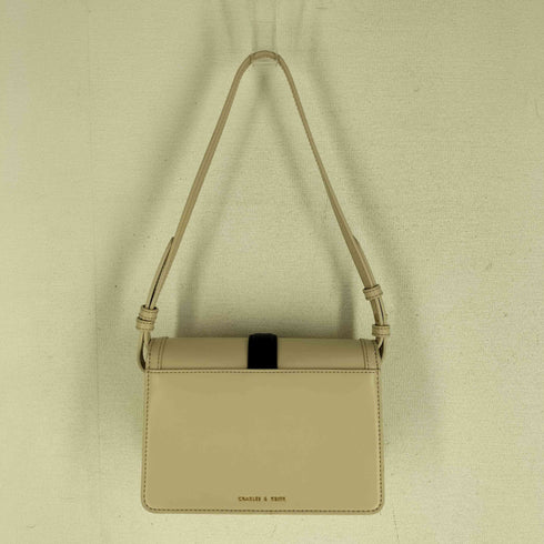 チャールズキース CHARLES & KEITH 21SS LEATHER BUCKLED BAG レディース