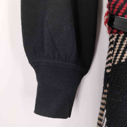 ブルーレーベルクレストブリッジ BLUE LABEL CRESTBRIDGE 切替ニットワンピース レディース JPN:38
