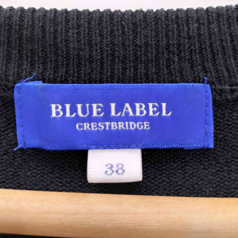 ブルーレーベルクレストブリッジ BLUE LABEL CRESTBRIDGE 切替ニットワンピース レディース JPN:38