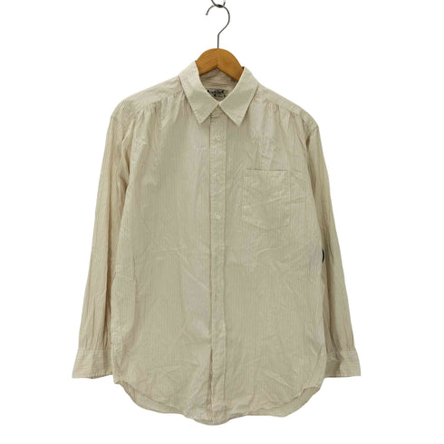 マーガレットハウエル MARGARET HOWELL OLD ストライプ長袖シャツ メンズ M