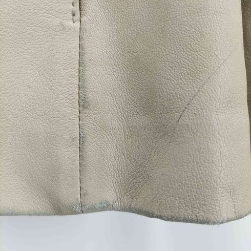 ラムレザーハーフコート レディース JPN:M