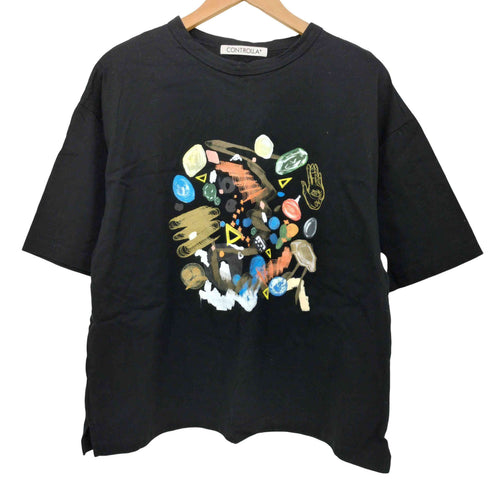 CONTOLLA 前面プリント Tシャツ メンズ 0