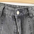 ブラックデニムカーゴパンツ レディース JPN:M