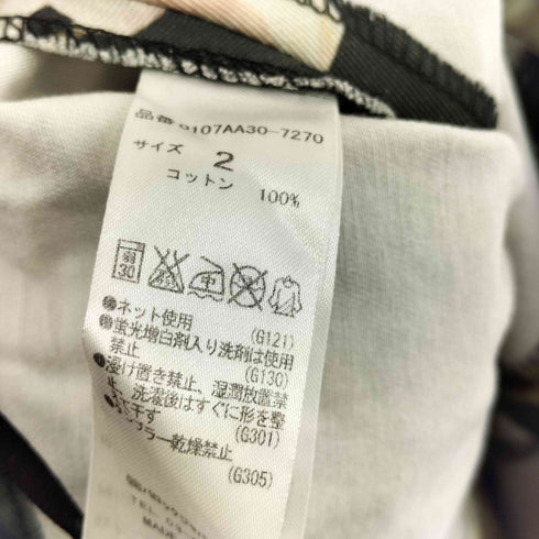 マウジー moussy 花柄サーキュラースカート レディース 2
