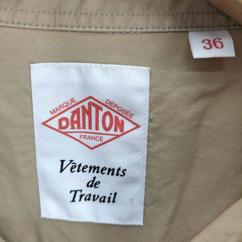 ダントン DANTON 21SS Shirts Onepiece シャツワンピース レディース JPN:36