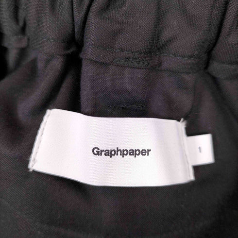 グラフペーパー Graphpaper SCALE WOOL TAPERED TROUSERS メンズ 1