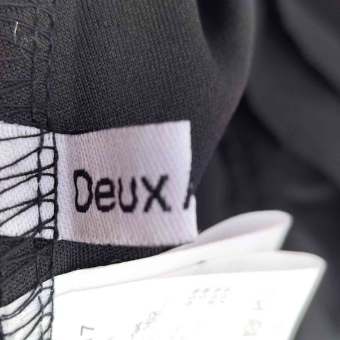 ドゥーザルーム Deux Amour 裾異素材シャーリングフリルプルオーバー レディース M-L