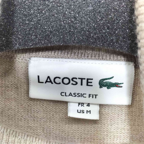 ラコステ LACOSTE タートルネック ニット メンズ import:M
