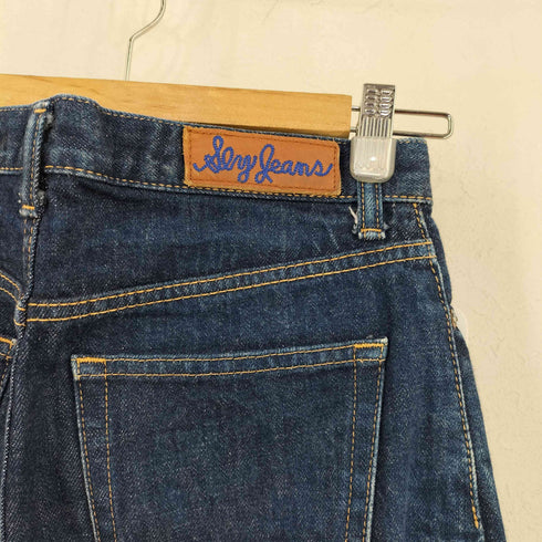 スライジーンズ SLY JEANS MADE IN JAPAN セルビッチ ボタンフライ インディゴテーパードデニムパンツ レディース 25
