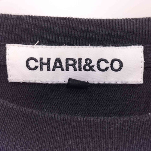 チャリアンドコー chari&co 別注 THANKS GIVING DOG SHOW Tシャツ メンズ JPN:L
