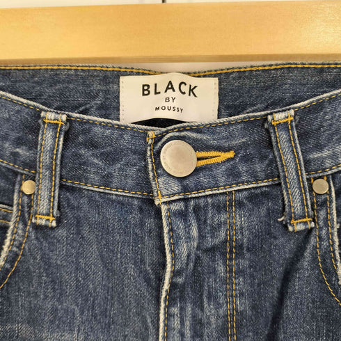 ブラックバイマウジー BLACK by moussy CAW vintage denim CAW ヴィンテージ加工 デニムパンツ レディース 25