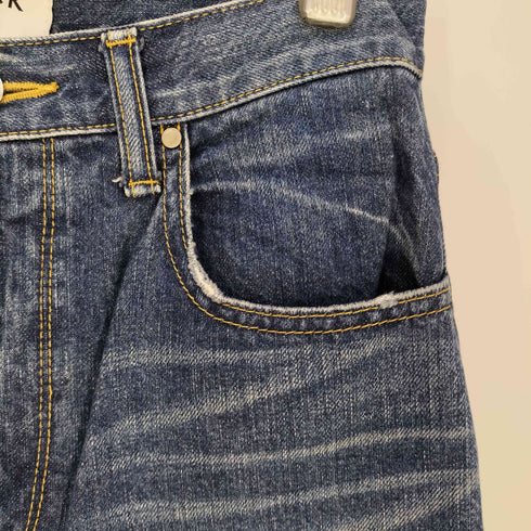 ブラックバイマウジー BLACK by moussy CAW vintage denim CAW ヴィンテージ加工 デニムパンツ レディース 25
