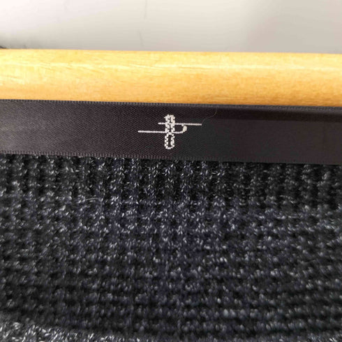ノーアイディー NO ID. カットオフ加工ワッフルロングトップス メンズ ONE SIZE
