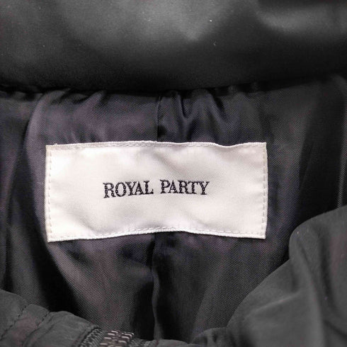 ロイヤルパーティー ROYAL PARTY ベルテッド Aライン ダウンコート レディース JPN:M