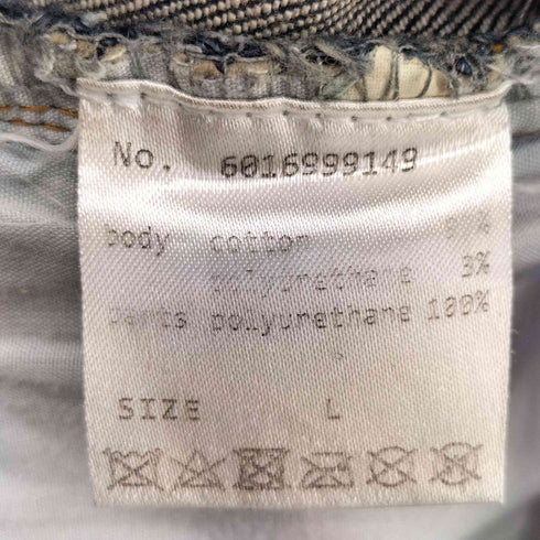 ダンケシェーン Danke Schon ダメージ加工スキニーデニムパンツ メンズ JPN:L