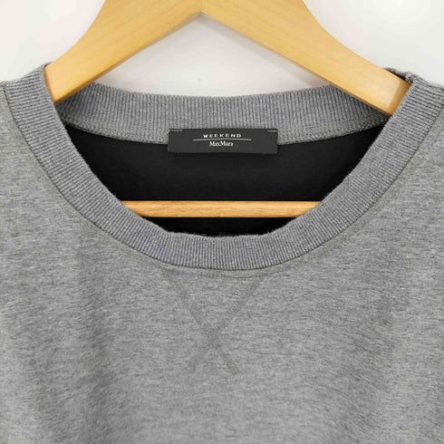 マックスマーラウィークエンド MAX MARA WEEKEND サイドジップ ブランクスウェット 無地 レディース import:M