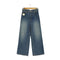 サージ SERGE de bleu WO BAGGY USED バギー デニムパンツ レディース JPN:36