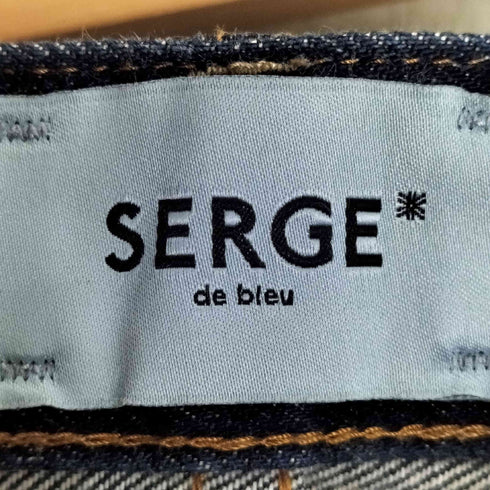 サージ SERGE de bleu WO BAGGY USED ワンウォッシュ バギー デニムパンツ レディース JPN:36