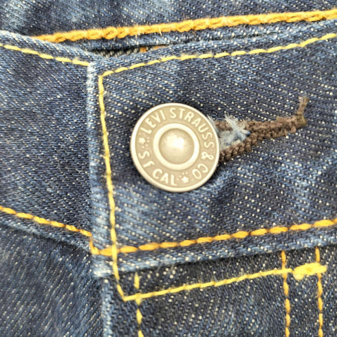リーバイス Levis 501S ボタンフライ スキニーデニムパンツ 濃紺 メンズ W31 L30