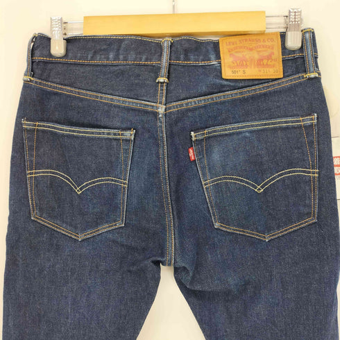 リーバイス Levis 501S ボタンフライ スキニーデニムパンツ 濃紺 メンズ W31 L30