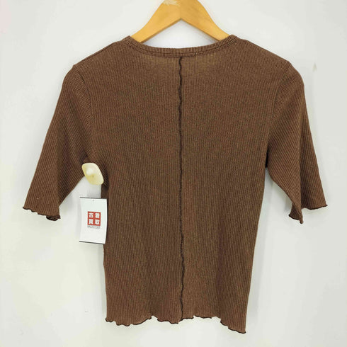 ビューティーアンドユースユナイテッドアローズ BEAUTY & YOUTH UNITED ARROWS クレープ コンパクトクルーネック Tシャツ レディース