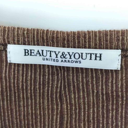 ビューティーアンドユースユナイテッドアローズ BEAUTY & YOUTH UNITED ARROWS クレープ コンパクトクルーネック Tシャツ レディース