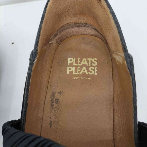 プリーツプリーズイッセイミヤケ PLEATS PLEASE ISSEY MIYAKE プリーツスリッポン レディース JPN:24.5