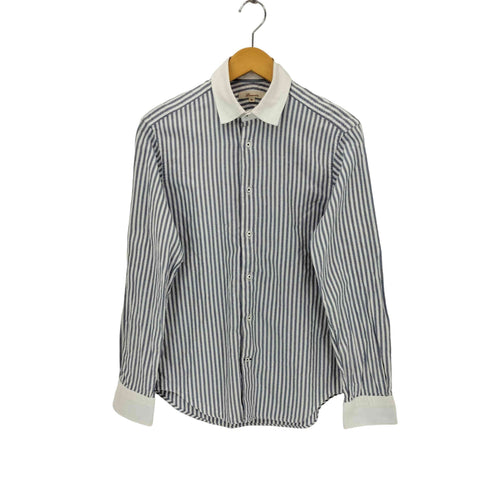 バラクータ BARACUTA ストライプ オックスフォードシャツ メンズ import:M