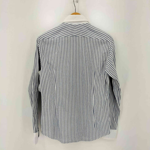 バラクータ BARACUTA ストライプ オックスフォードシャツ メンズ import:M
