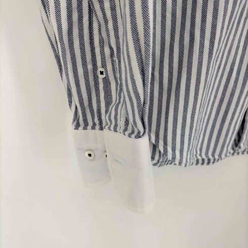 バラクータ BARACUTA ストライプ オックスフォードシャツ メンズ import:M