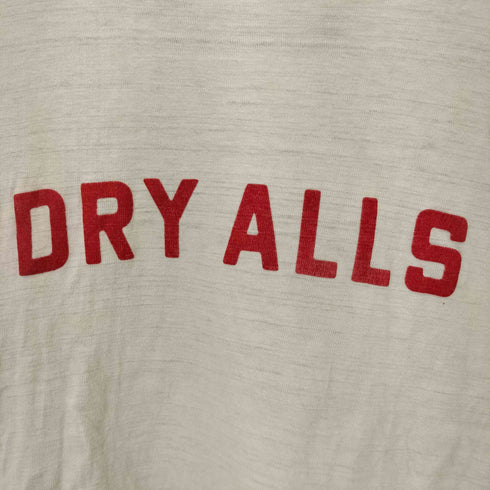 ヒューマンメイド HUMAN MADE DRY ALLS 両面フロッキー プリント Tシャツ メンズ JPN:L