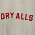 ヒューマンメイド HUMAN MADE DRY ALLS 両面フロッキー プリント Tシャツ メンズ JPN:L