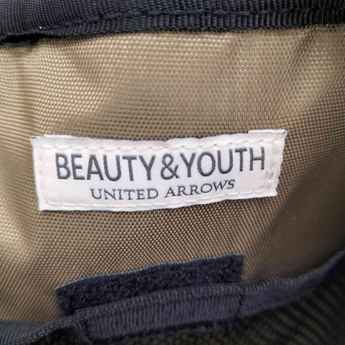 ビューティーアンドユースユナイテッドアローズ BEAUTY & YOUTH UNITED ARROWS 小松マテーレ ダブルポケットショルダーバック メンズ