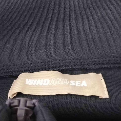 ウィンダンシー WIND AND SEA CARDBOARD HALF ZIP メンズ import:L