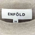 エンフォルド ENFOLD 19SS ハイゲージ アシンメトリーニット レディース 38