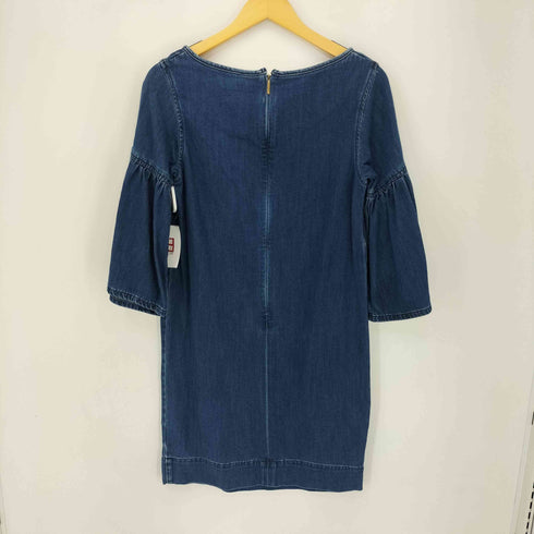 ローレンラルフローレン LAUREN RALPH LAUREN フレアスリーブデニムワンピース レディース JPN:2