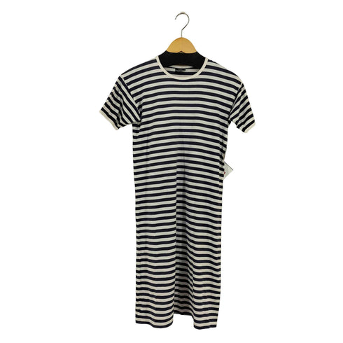 マリメッコ marimekko MADE IN FINLAND マリンボーダー コットンS/Sワンピース レディース 130