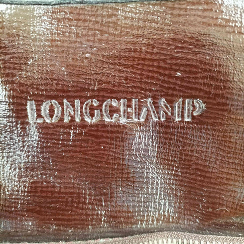 ロンシャン LONGCHAMP エナメルトートバッグ レディース