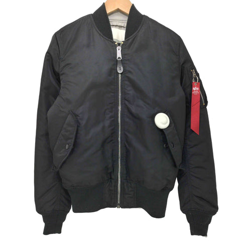 アルファインダストリーズ ALPHA INDUSTRIES リバーシブル MA1 フライトジャケット メンズ import:S